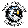 half moon bay cornhole logo